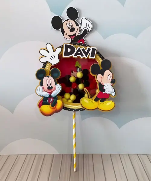 Topo de Bolo Mickey