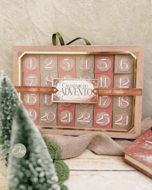 Arquivo de corte Calendário Advento