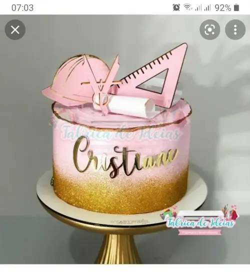 Topo de bolo arquitetura