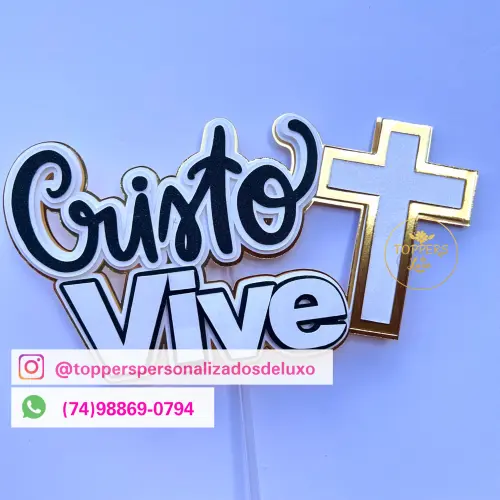 Topo de bolo Páscoa