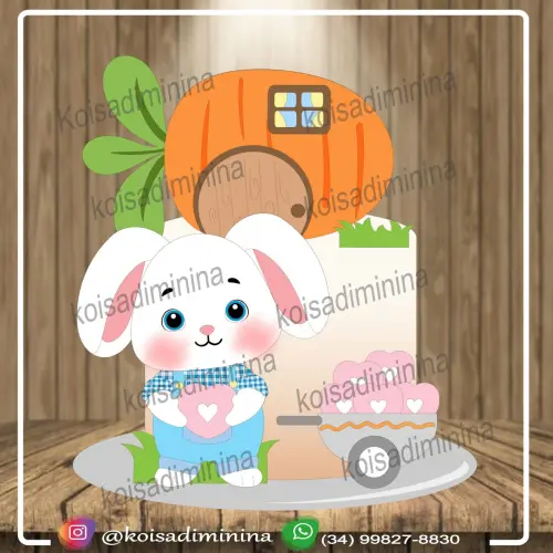 Topo de bolo Páscoa