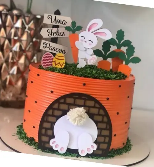 Topo de bolo Páscoa