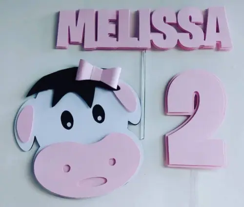 Topo de Bolo Vaquinha