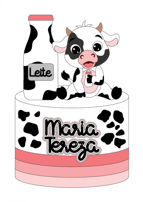 Topo de Bolo Vaquinha