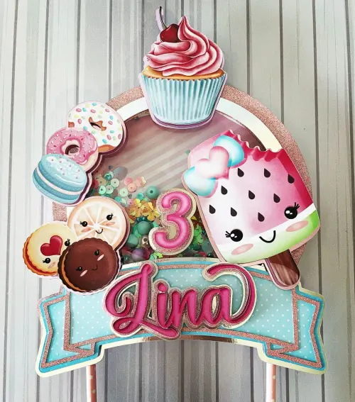 Topo de Bolo Confeitaria