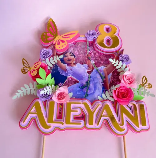 Topo de Bolo Encanto