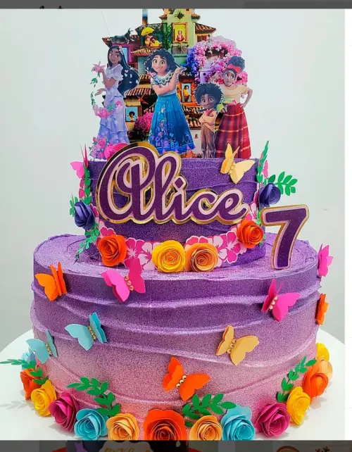 Topo de Bolo Encanto