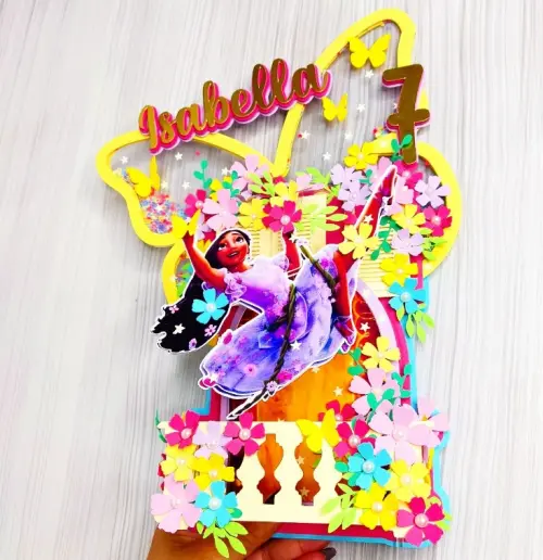 Topo de Bolo Encanto