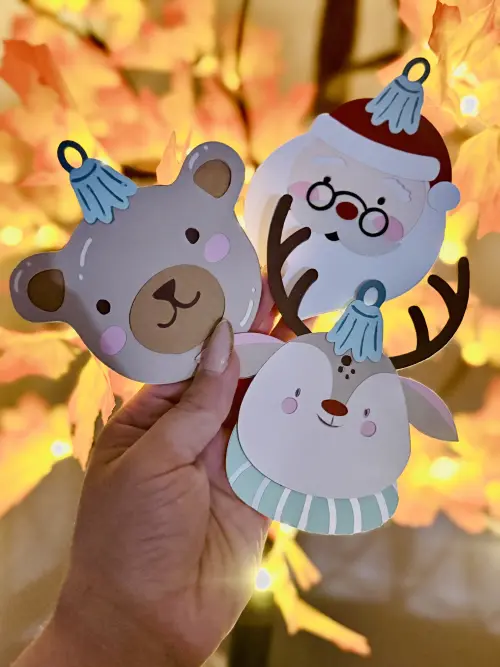 Arquivo de corte Pingente Natalino