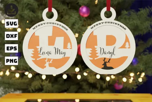 Arquivo de corte Pingente Natalino