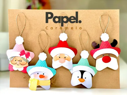 Arquivo de corte Pingente Natalino