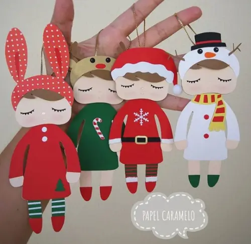 Arquivo de corte Pingente Natalino