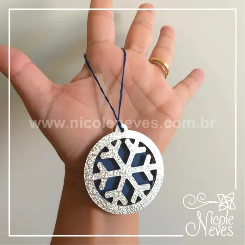 Arquivo de corte Pingente Natalino