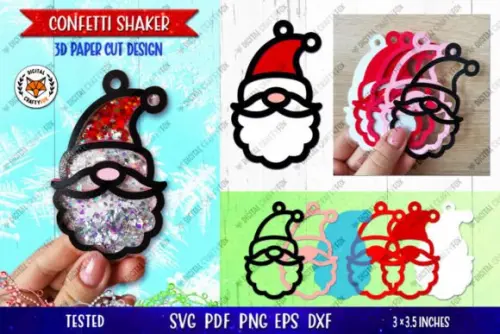 Arquivo de corte Pingente Natalino