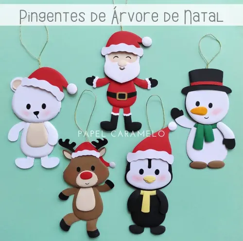 Arquivo de corte Pingente natalino