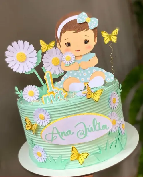 Arquivo de corte topo de bolo Margarida