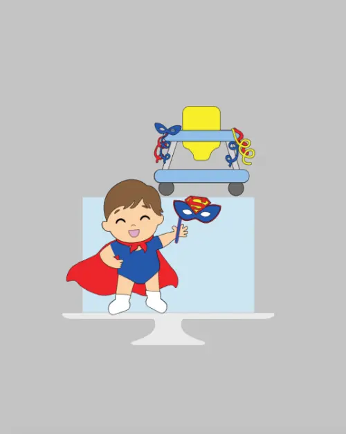 Topo de bolo carnaval