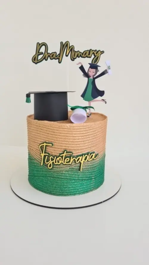 Arquivo de corte topo de bolo Formatura