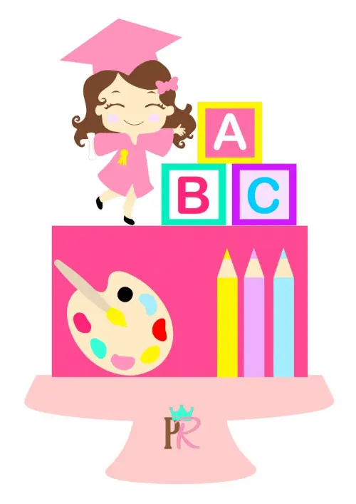 Arquivo de corte topo de bolo Formatura