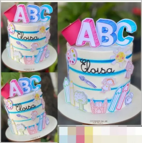 Arquivo de corte topo de bolo Formatura