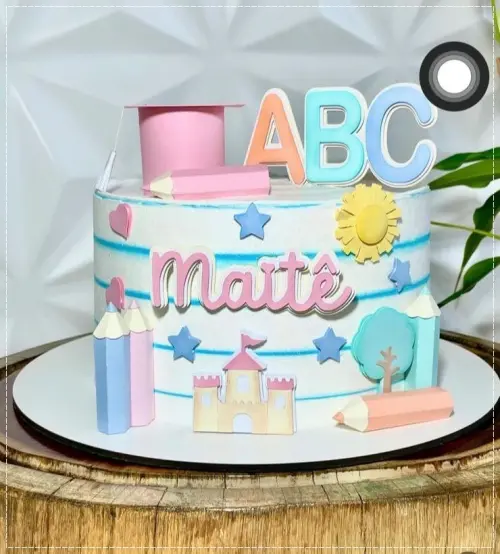 Arquivo de corte topo de bolo Formatura