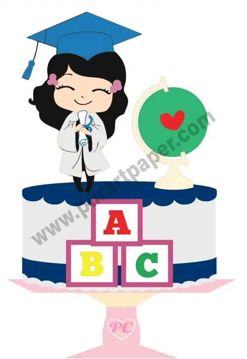 Arquivo de corte topo de bolo Formatura