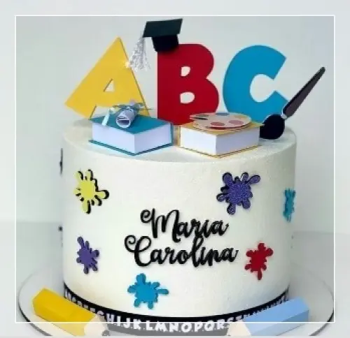 Arquivo de corte topo de bolo Formatura