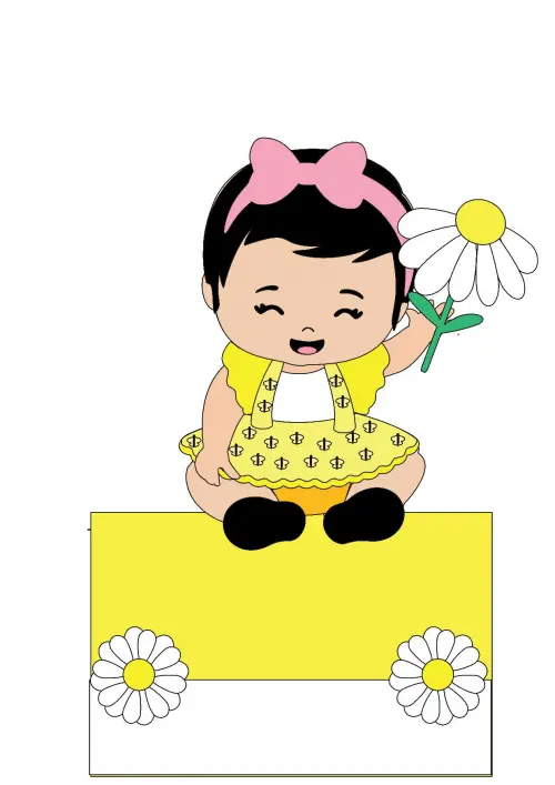 Arquivo de corte topo de bolo Margarida