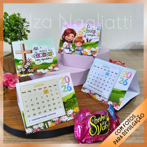 Arquivo de corte Calendário 2026