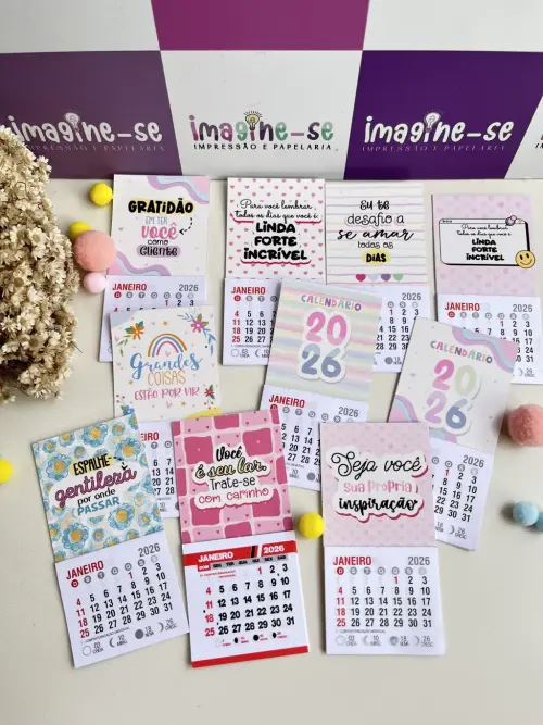 Arquivo de corte Calendário 2026