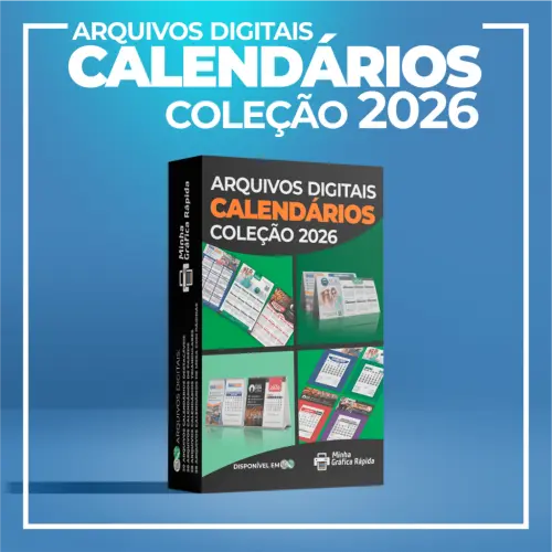 Arquivo de corte Calendário 2026