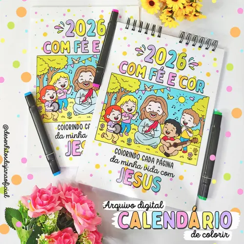 Arquivo de corte Calendário 2026