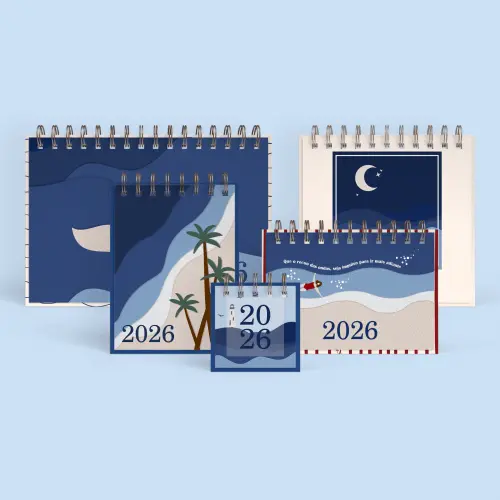 Arquivo de corte Calendário 2026