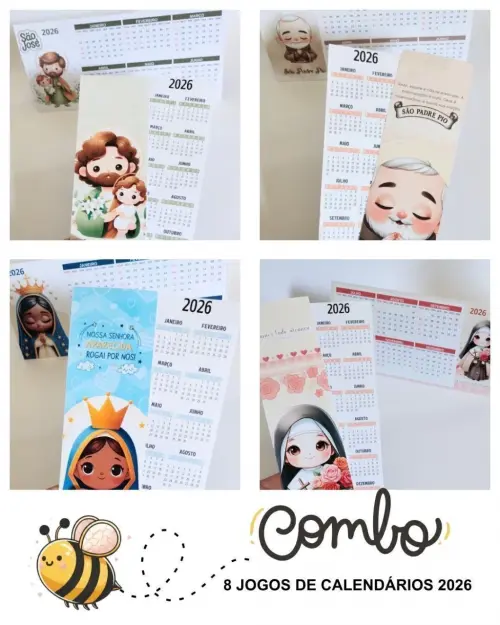 Arquivo de corte Calendário 2026