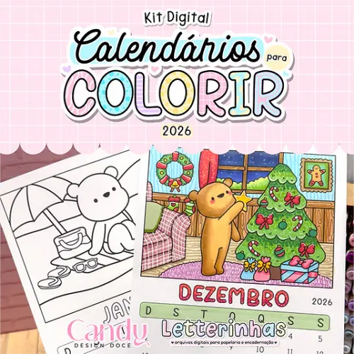 Arquivo de corte Calendário 2026