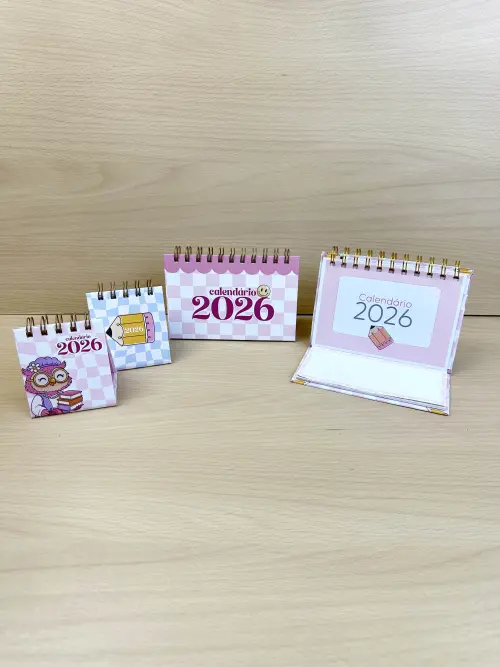 Arquivo de corte Calendário 2026