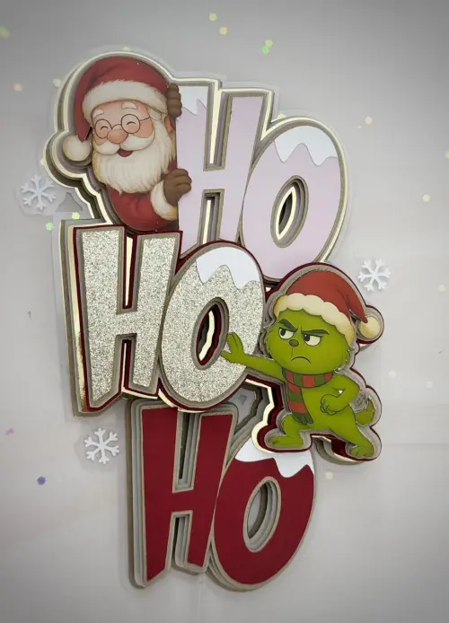 Arquivo de corte topo de bolo Natal