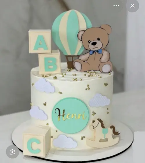 Arquivo de corte topo de bolo Chá de Bebe