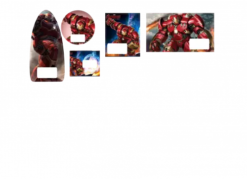 Arquivo de corte Etiqueta Escolar Avengers