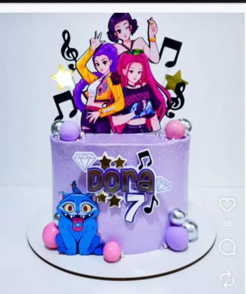 Arquivo de corte topo de bolo Kpop