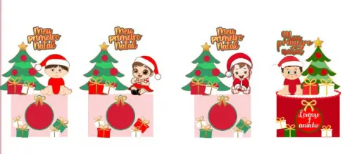 Arquivo de corte topo de bolo Natal