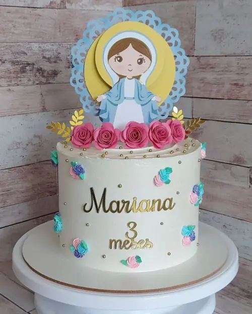 Arquivo de corte topo de bolo Nossa Senhora Aparecida