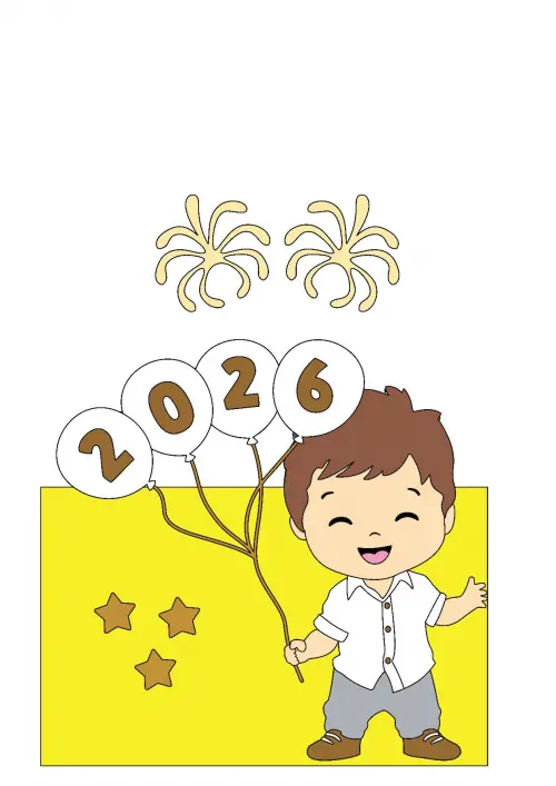 Arquivo de corte topo de bolo ano novo