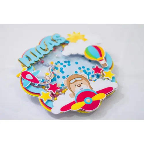 Arquivo de corte topo de bolo Ursinho