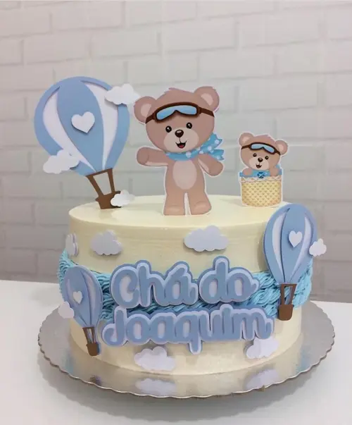 Arquivo de corte topo de bolo Ursinho