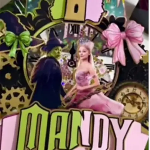 Arquivo de corte topo de bolo Wicked