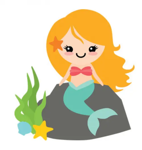 Arquivo de corte topo de bolo Sereia