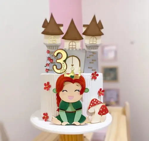 Arquivo de corte topo de bolo Sherek