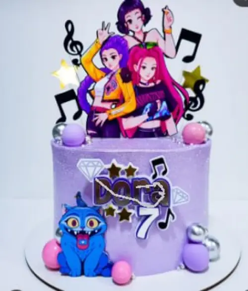 Arquivo de corte topo de bolo Kpop