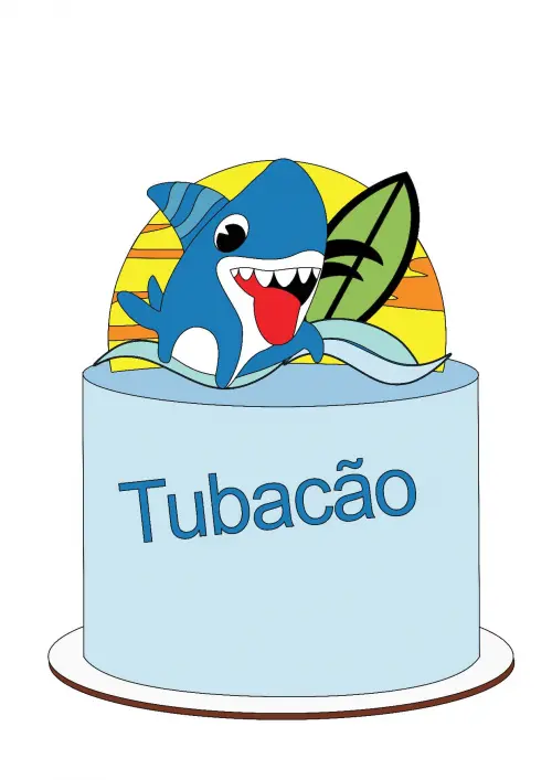 Arquivo de corte topo de bolo Tubacão